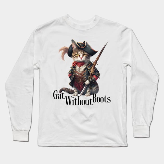 Puss In Boots without boots Long Sleeve T-Shirt by Micapox